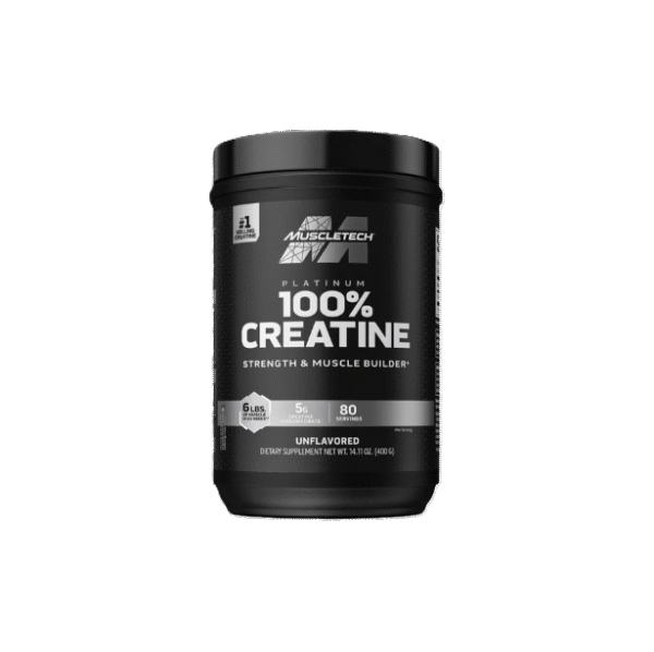MuscleTech Platinum 100% Creatina - 400g Sin Sabor