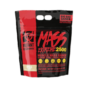 Mutant Mass Extreme 2500 - 12lb Helado de Vainilla