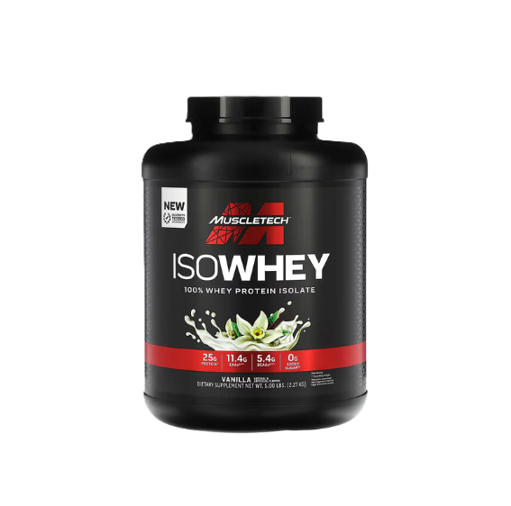 MuscleTech IsoWhey - 5lb Vainilla