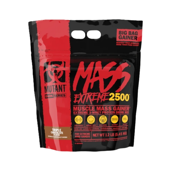Mutant Mass Extreme 2500 - 12lb Triple Chocolate