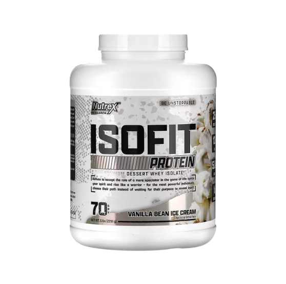 Nutrex ISOFIT - 5lb Helado de Vainilla